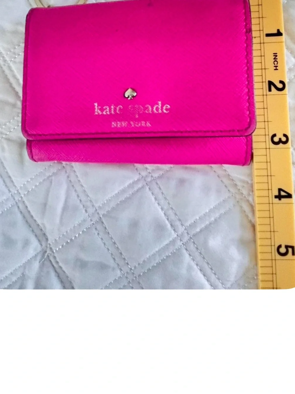Kate Spade New York Hot Pink Wristlet Wallet Barbiecore Y2K